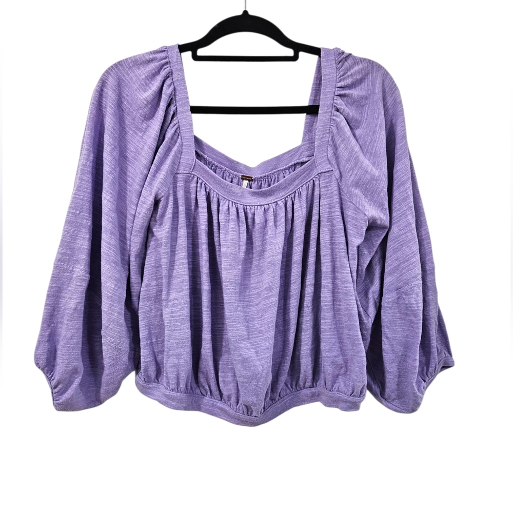 Free People Bell Sleeves Top Size S